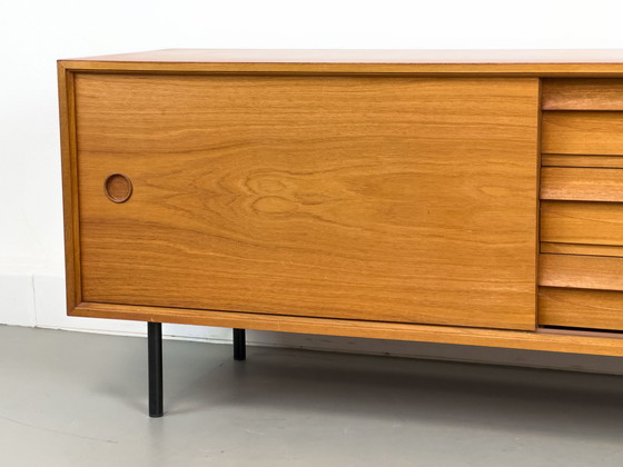 Image 1 of Mid Century Teakhouten dressoir van Franzmeyer Möbel, 1969