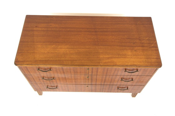 Image 1 of Scandinavische mahonie ladekast, Zweden, 1950