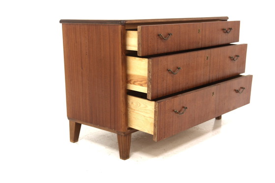 Image 1 of Scandinavische mahonie ladekast, Zweden, 1950