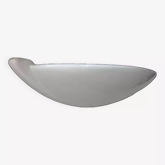 Image 1 of Vintage wandlamp, wit porselein, Frankrijk 1960