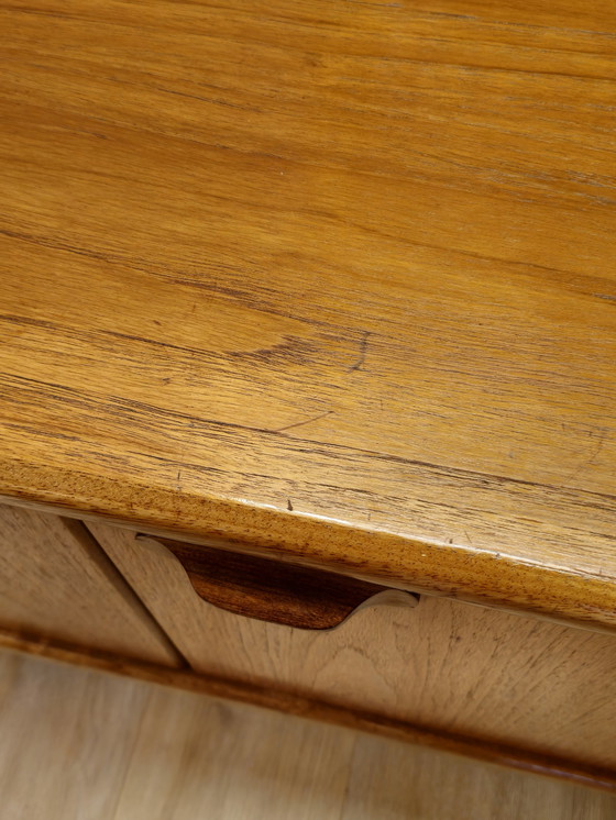 Image 1 of Vintage John Herbert A Younger Lowboard Dressoir Kast Kastje