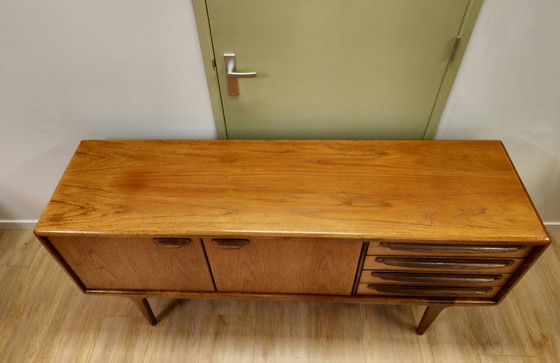 Image 1 of Vintage John Herbert A Younger Lowboard Dressoir Kast Kastje