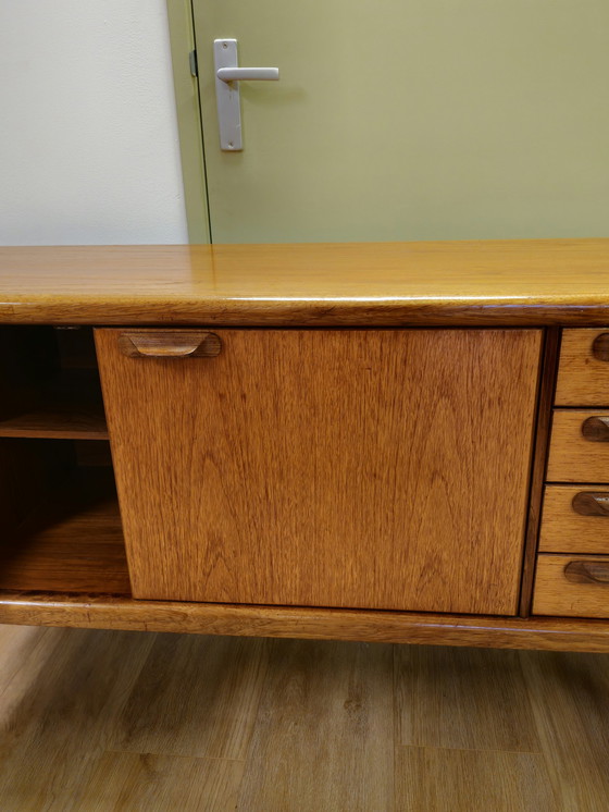 Image 1 of Vintage John Herbert A Younger Lowboard Dressoir Kast Kastje