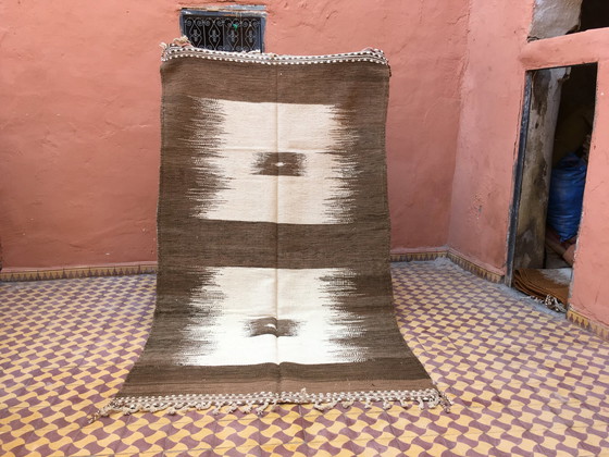 Image 1 of Kelim Boujaad Berber Tapijt 273 X 161 Cm