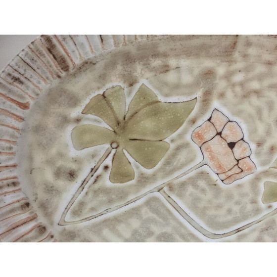 Image 1 of Vintage keramische schaal van Atelier Vieux Moulin, 1960