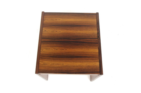 Image 1 of  Scandinavische bijzettafel van rozenhout, Zweden, 1960