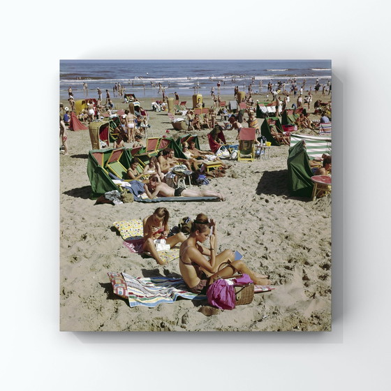 Image 1 of 1X  Fine Art Kleur Print | Zandvoort Aan Zee, 1962