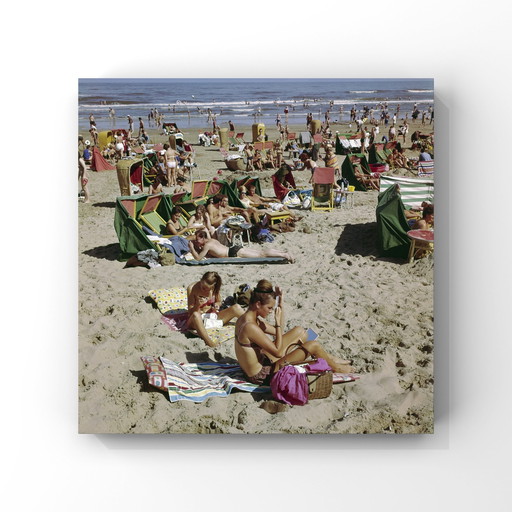 1X  Fine Art Kleur Print | Zandvoort Aan Zee, 1962