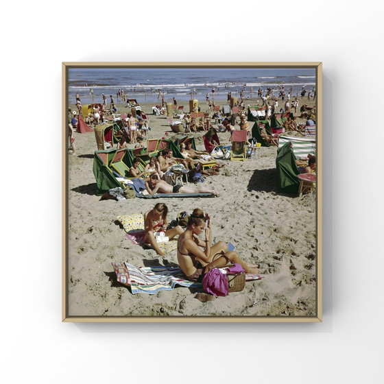 Image 1 of 1X  Fine Art Kleur Print | Zandvoort Aan Zee, 1962