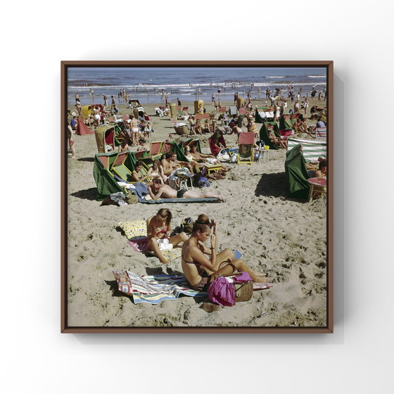 Image 1 of 1X  Fine Art Kleur Print | Zandvoort Aan Zee, 1962