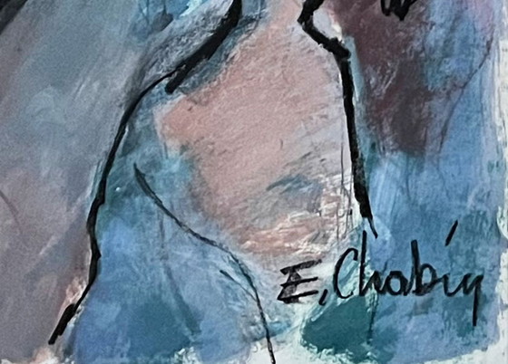 Image 1 of Elisabeth Chabin - Hand op schouder