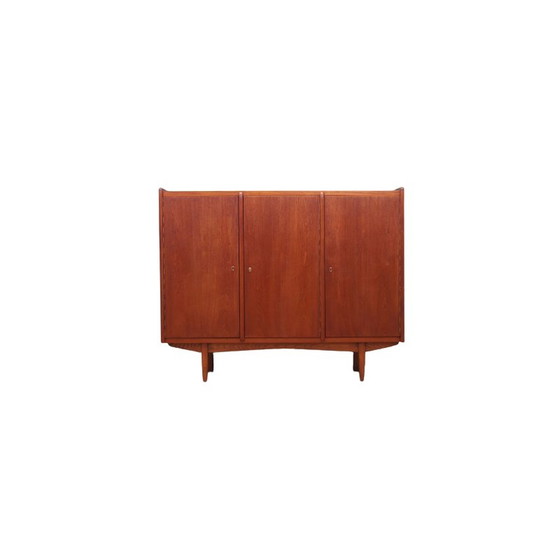 Image 1 of Vintage teakhouten highboard, Denemarken 1960
