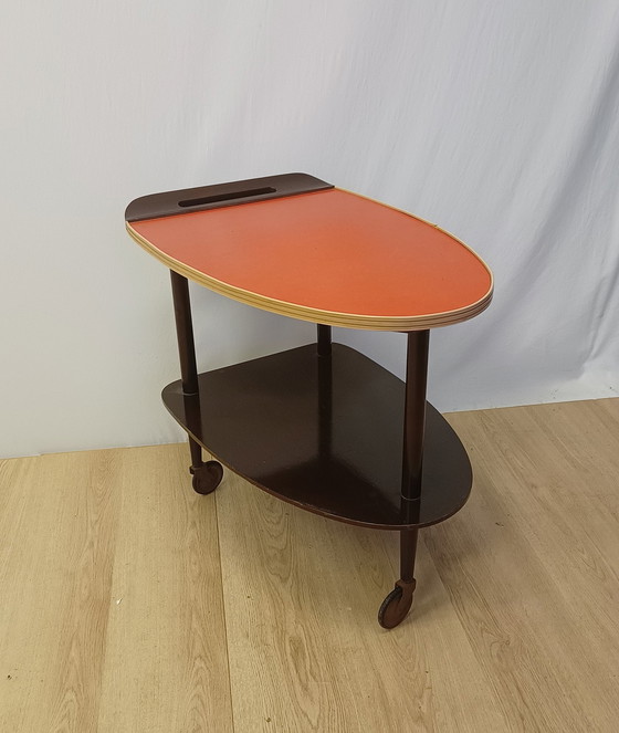 Image 1 of Vijftiger Jaren Serveertrolley