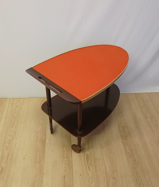 Image 1 of Vijftiger Jaren Serveertrolley