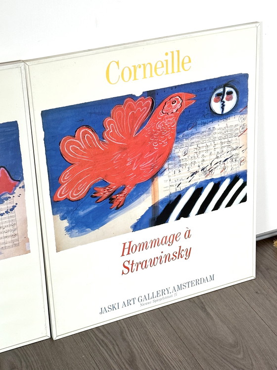 Image 1 of Corneille affiches jaski art gallery Amsterdam Mozart Beethoven Stravinsky