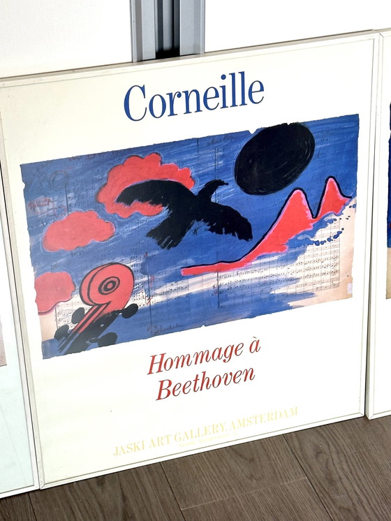 Image 1 of Corneille affiches jaski art gallery Amsterdam Mozart Beethoven Stravinsky