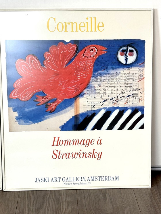 Image 1 of Corneille affiches jaski art gallery Amsterdam Mozart Beethoven Stravinsky