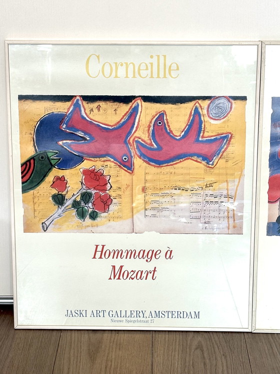 Image 1 of Corneille affiches jaski art gallery Amsterdam Mozart Beethoven Stravinsky