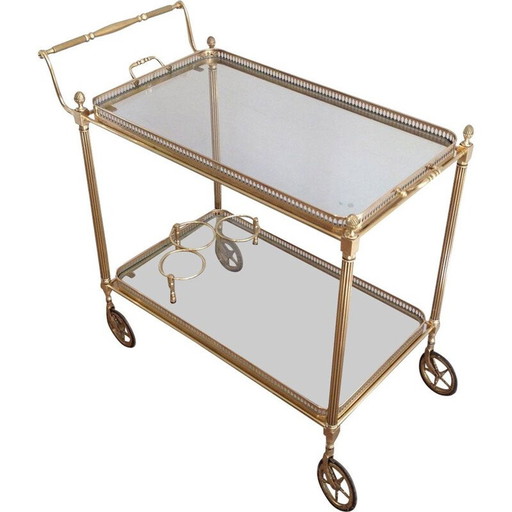 Vintage messing roltafel, 1940