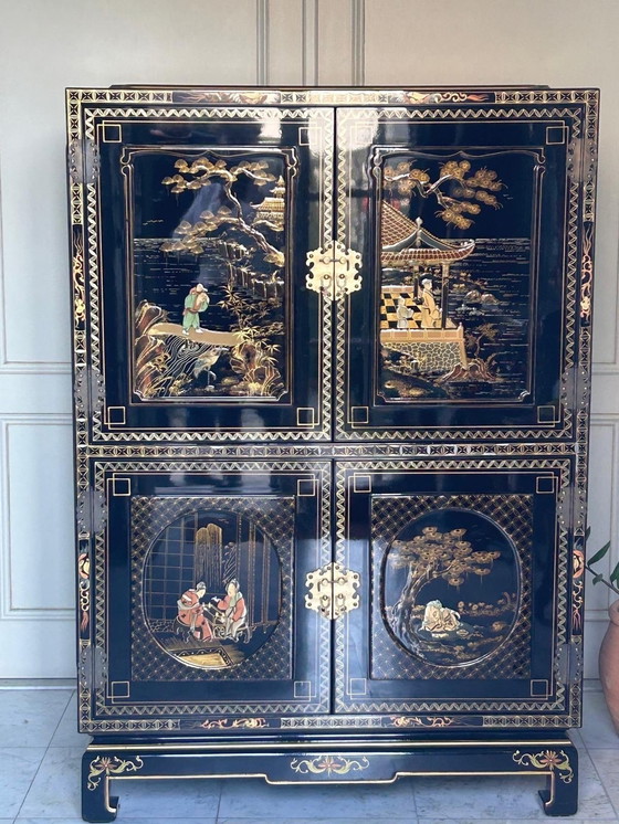 Image 1 of Vintage Chinees Kabinet