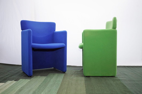 Image 1 of I2 Italiaanse stoelen Fauteuil Centro Progetti Tecno model S148