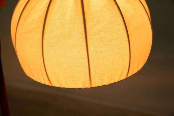 Image 1 of Deens design 60s vloer/booglamp teak Domus, arch floor lamp