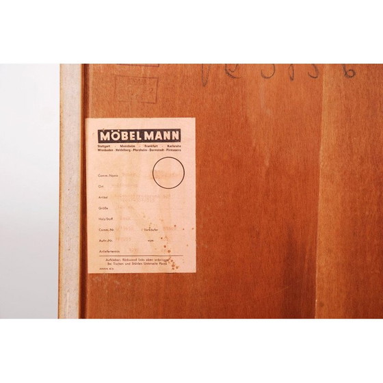 Image 1 of Vintage teak dressoir Dieter Waeckerlin 1958