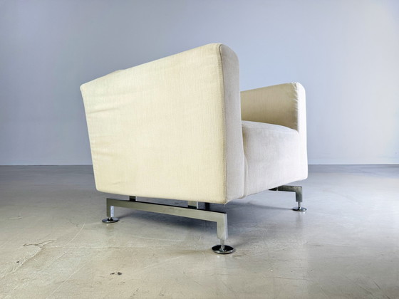 Image 1 of Fauteuil Brühl Serge Stof Beige Licht Ontwerp