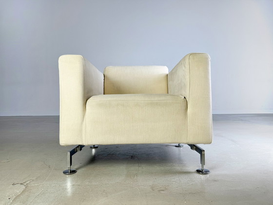 Image 1 of Fauteuil Brühl Serge Stof Beige Licht Ontwerp