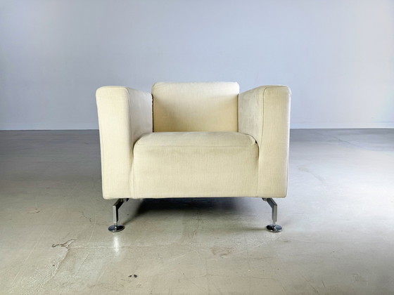 Image 1 of Fauteuil Brühl Serge Stof Beige Licht Ontwerp