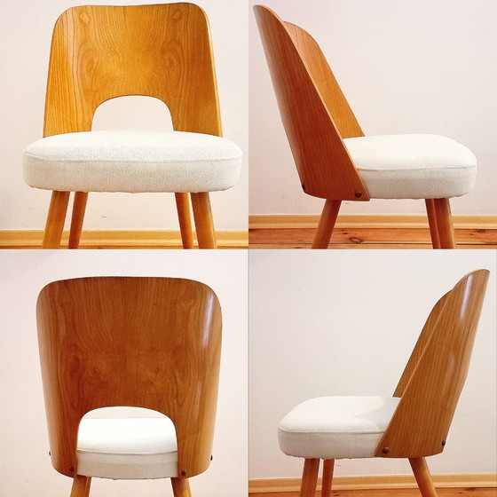 Image 1 of Tsjecho-Slowaakse stoelen toegeschreven aan O. Haerdtl voor Ton, 1960S, set van 4