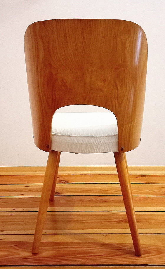 Image 1 of Tsjecho-Slowaakse stoelen toegeschreven aan O. Haerdtl voor Ton, 1960S, set van 4