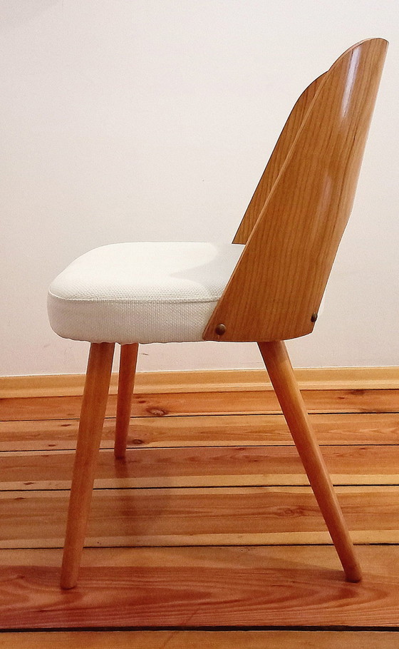 Image 1 of Tsjecho-Slowaakse stoelen toegeschreven aan O. Haerdtl voor Ton, 1960S, set van 4