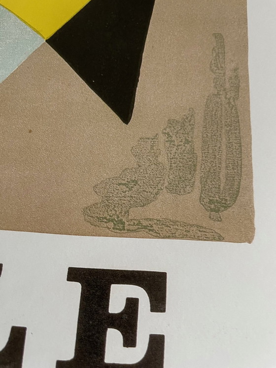 Image 1 of Jean Deyrolle After (1911-1967), tentoonstellingsaffiche van Nordjyllands Kunstmuseum, gedrukt in Denemarken