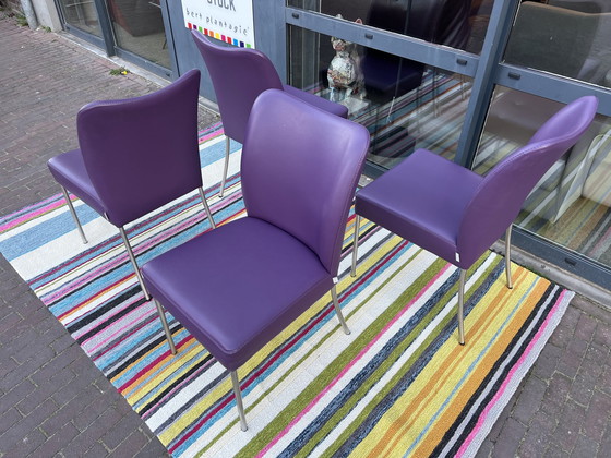 Image 1 of 4x bert plantagie Duo stoel