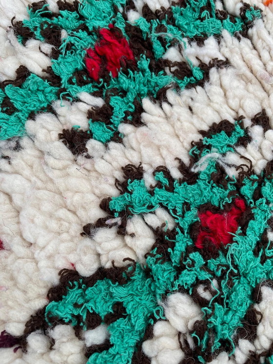 Image 1 of Marokkaans Vintage handgeweven Azilal-tapijt