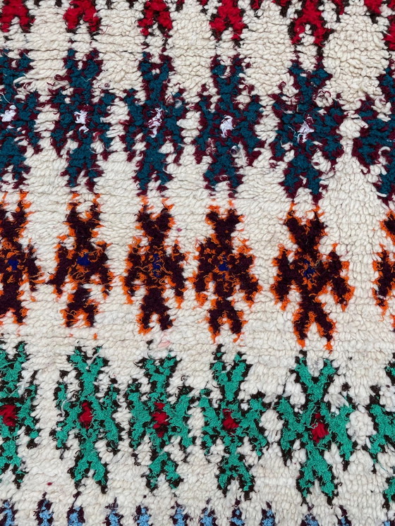 Image 1 of Marokkaans Vintage handgeweven Azilal-tapijt