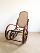 Vintage schommelstoel