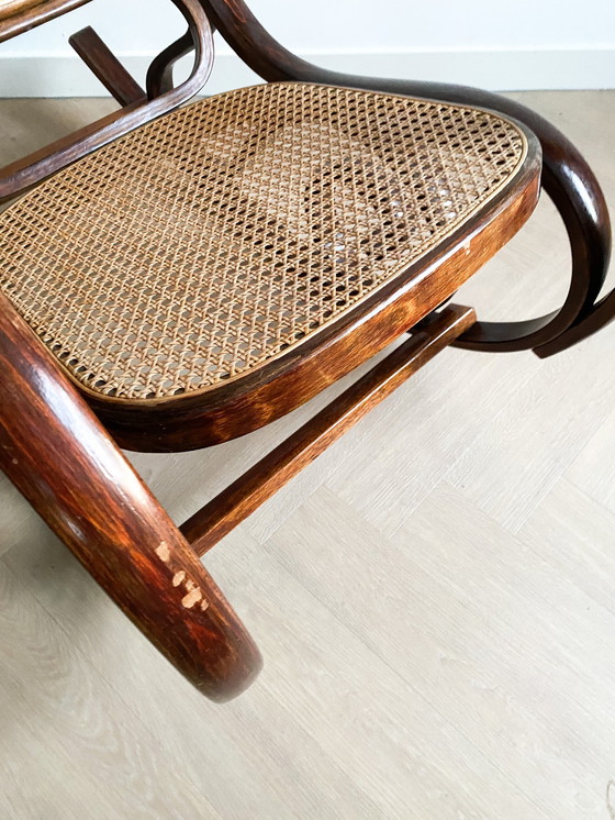 Image 1 of Vintage schommelstoel