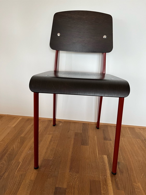 Image 1 of Vitra stoelen Jean Prouvé x 6