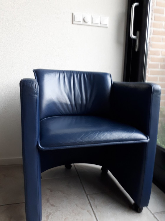 Image 1 of 3x Leolux Saga fauteuil