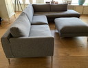 Design on Stock Heelz hoekbank met poef
