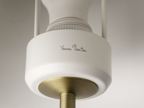 Image 1 of Verner Panton vloerlamp Pantop koper by Benny Frandsen