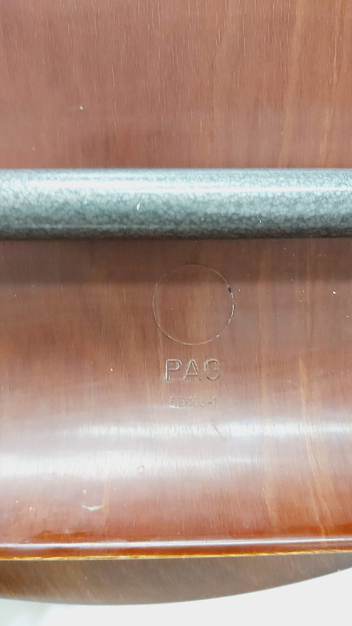 4 x vintage Gispen TU Delft schoolstoelen