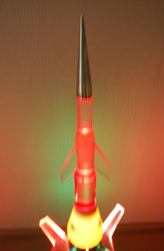 Image 1 of Space age raket lamp