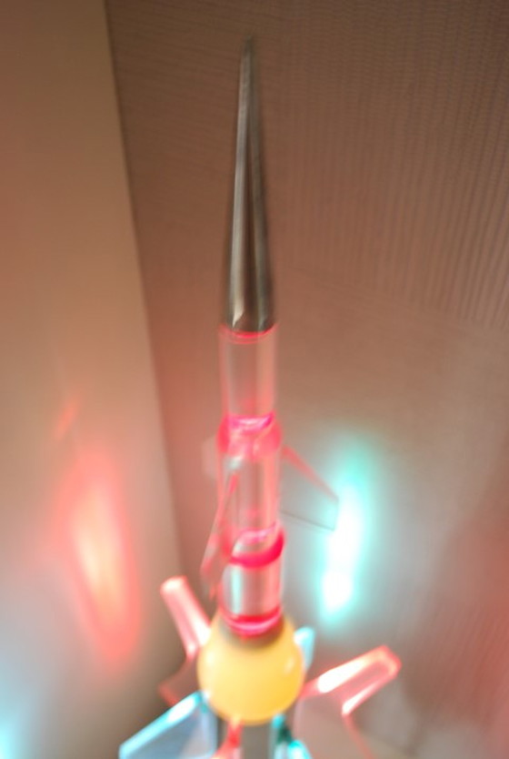 Image 1 of Space age raket lamp