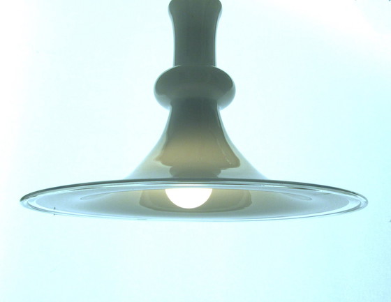 Image 1 of 2x Holmegaard Glasvaerk Etude hanglamp door Michael Bang