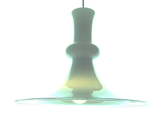 Image 1 of 2x Holmegaard Glasvaerk Etude hanglamp door Michael Bang