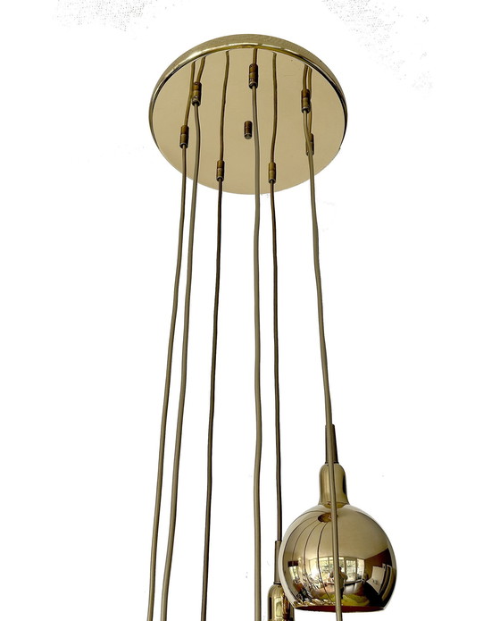 Image 1 of Grote Vintage Space Age Cascade Hanglamp