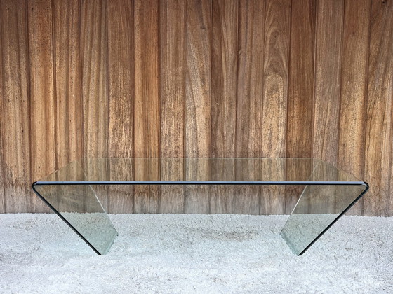 Image 1 of Vintage Glass Coffeetable